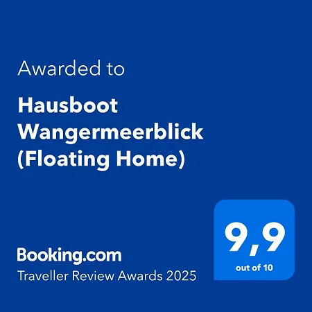 Hausboot Wangermeerblick ספינת מלון